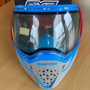 Empire Paintball Mask EVS Gray/Cyan 21664 new